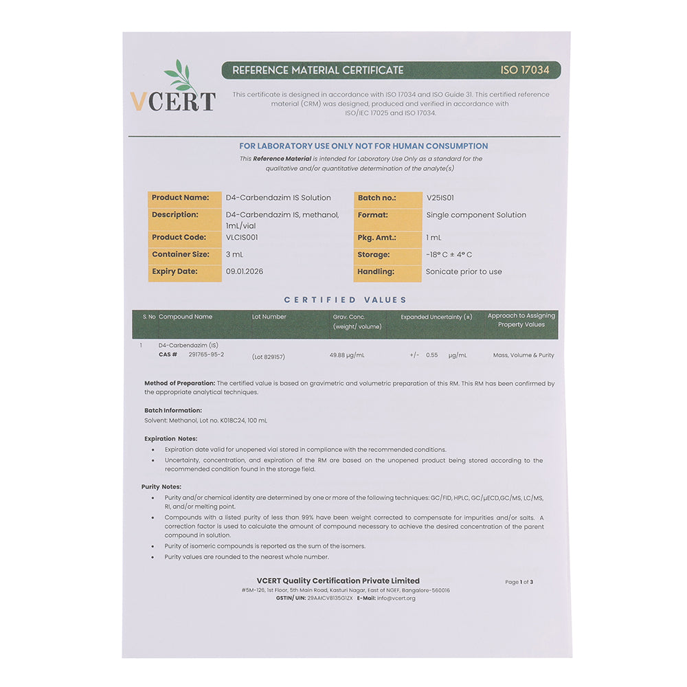 D4-Carbendazim(IS solution)