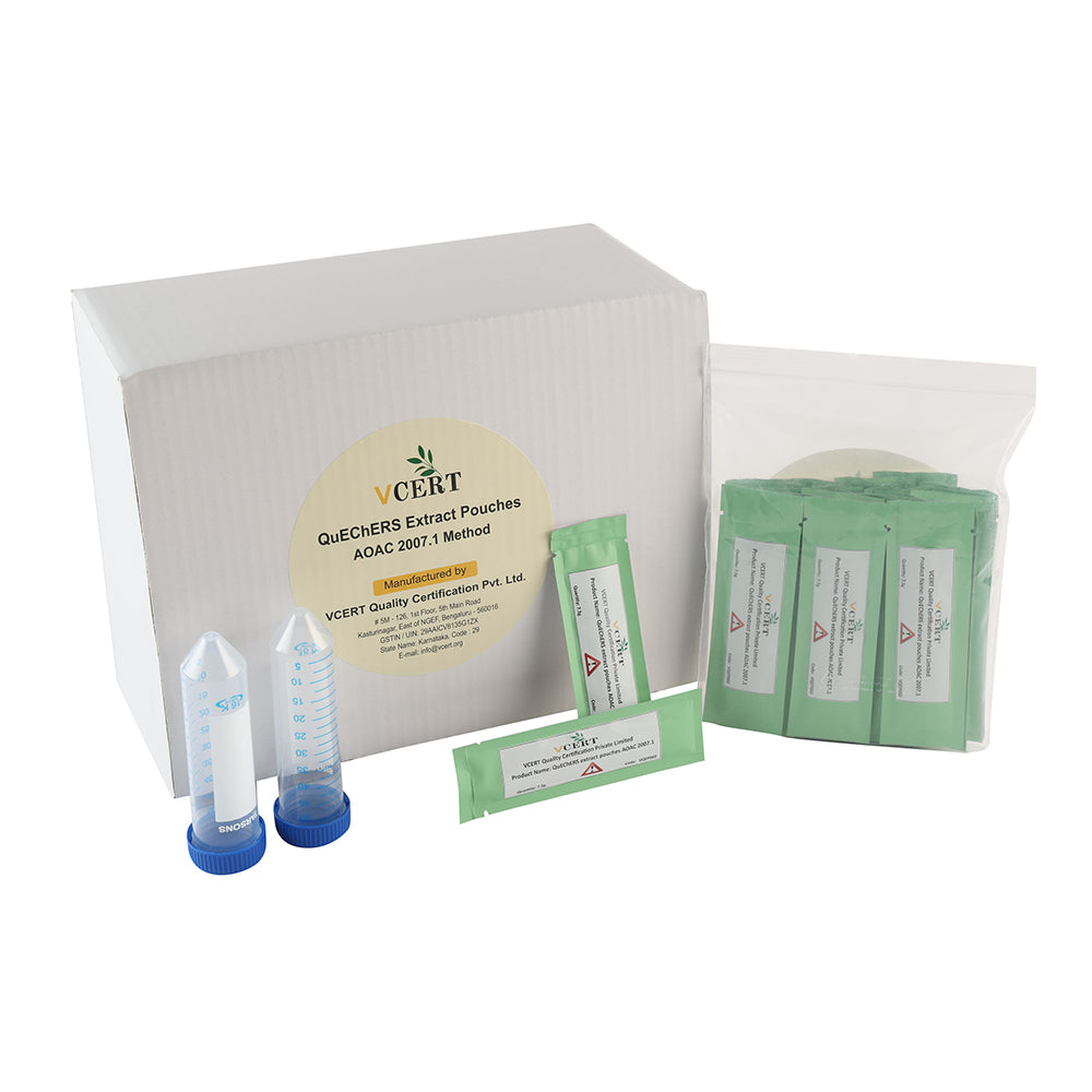 Dr CERT QuEChERS Extract Pouch, AOAC 2007.1 Method (1 box X 400nos)